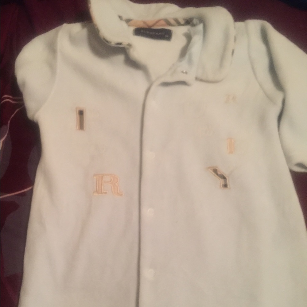 Baby Burberry sleeper